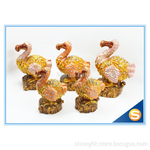 Mauritius Meatl Animal DoDo Bird Trinket Box For decoration SCJ361